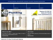 Tablet Screenshot of leedsbradfordplumber.com